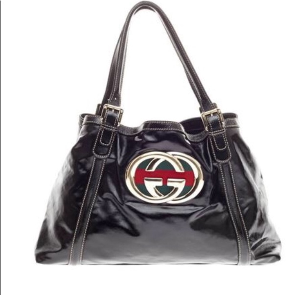 🔥Authentic Gucci Dialux Brit Bag